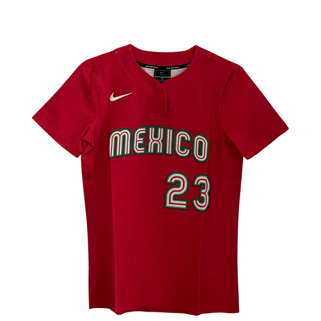 Jersey Nike Rojo Mexico Version Jugadora (#23 M)